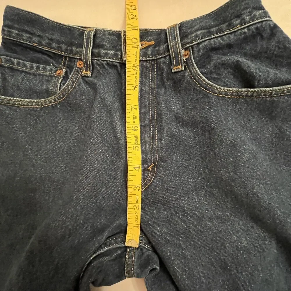Levis 505 Jeans‎ Mens 30x30 (tagged 31x32) Regular Fit Straight Leg Dark Wash
